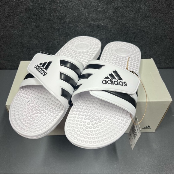 Adidas Adissage Mens Slides Size 17 - Picture 3 of 11